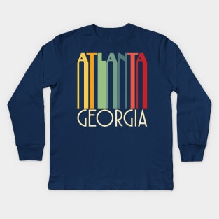 Atlanta Georgia Kids Long Sleeve T-Shirt